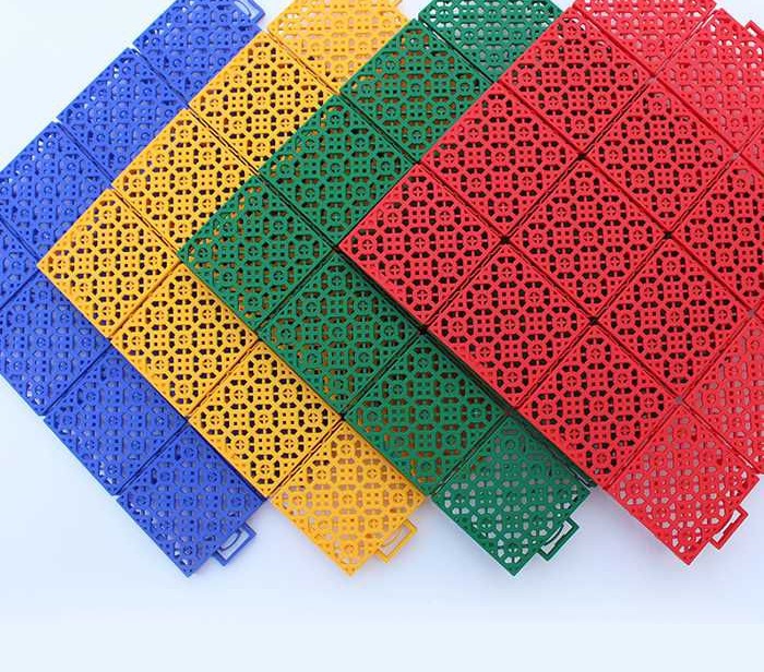 PP Tiles installation